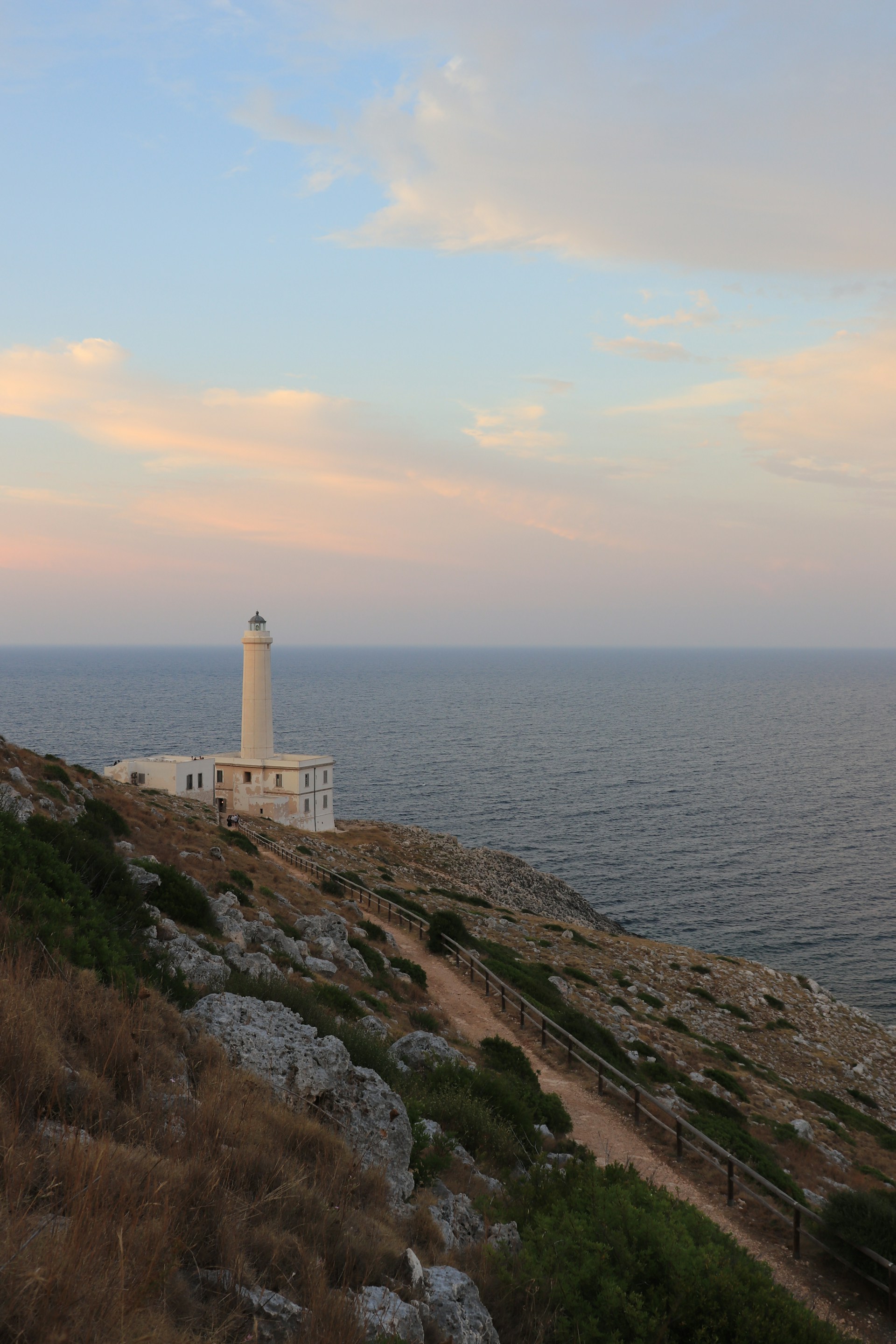 Leuchtturm von Punta Palascìa bei Otranto